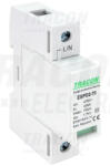  Tracon ESPD2-70-1P, T2 AC típusú túlfeszültség levezető, cserélhető betéttel Uc: 275V; In: 40kA; Imax: 70kA; Up: 1, 7kV; 1P (ESPD2-70-1P)