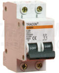 TRACON B60-32-2, Kismegszakító, 2 pólus, B karakterisztika 32A, 6kA (B60-32-2)
