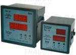 TRACON DTT-1-96, Digitális amper és voltmérő állítható áramváltó áttétellel 96×96mm, 500V AC, 0-9500/5A AC (DTT-1-96)