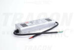 Tracon Electric Tracon ELG-200-12A-3Y, Professzionális fém házas LED meghajtó 100-305 VAC / 12 VDC; 200 W; 0-16 A; PFC; IP65 (ELG-200-12A-3Y)