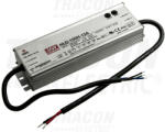 Tracon Electric Tracon HLG-150H-12A, Professzionális fém házas LED meghajtó 90-305 VAC / 12 VDC; 150 W; 0-12, 5 A; PFC; IP65 (HLG-150H-12A)