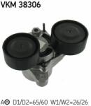 SKF Set curea transmisie cu caneluri SKF VKMA 38306 (VKMA 38306) - automobilus