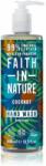 Faith in Nature Coconut természetes folyékony kézszappan kókuszolajjal 400 ml