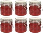 vidaXL Borcane depozitare, 6 buc. , 500 ml, închidere clips (50848)