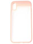 Pami Accessories Carcasa iphone XR Pami Light Orange (spate transparent cu margini cauciucate)