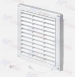 Den Braven Szellőzőrács kerettel és redőnnyel 130x130mm fehér