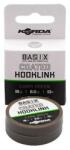 Korda Basix Coated Hooklink bevonatos előkezsinór 18lb (KBX010)