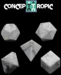 Set Geometrie Sacra 5 Piese din Hawolit - 14-18 x 14-18 mm - 1 Set