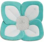 Blooming Baby Cadita de plush si salteluta de joaca Lotus BloomingBath BB105L (BB105L_Turcoaz/Alb/Gri Deschis) - babyneeds