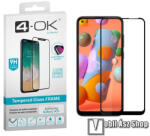 Blautel SAMSUNG Galaxy M11 (SM-M115F), Galaxy A11 (SM-A115F), 4-OK üvegfólia, Full cover, Full glue, Fekete (PRFA11)