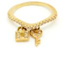 Pami Accessories Inel placat cu aur Wanda, 18 mm, IC-50, Auriu