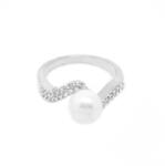 Pami Accessories Inel placat cu aur alb Jacqueline, 17.2 mm, IC-50, Argintiu