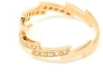 Pami Accessories Inel placat cu aur roz Janet, 17.2 mm, IC-40, Auriu roze