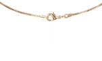 Pami Accessories Colier cristale zirconiu placat cu aur, CLC-120, 70 cm, Auriu roze