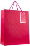 Pami Accessories Punga cadou Pami Uni Karo 32x26x10 cm, UNI KARO-B, Ciclam