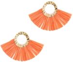 Pami Accessories Cercei dama Pami, JD1218-495, 5x8 cm, Portocaliu