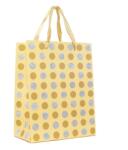Pami Accessories Punga cadou Circles 18x23x10 cm, 206C, Galben