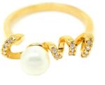Pami Accessories Inel placat cu aur Judy, 16.4 mm, IC-50, Auriu