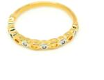Pami Accessories Inel placat cu aur Linda, 18.9 mm, IC-30, Argintiu/Auriu