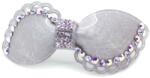 Pami Accessories Clama de par de dama, funda cu cristale, PAR-50, lila