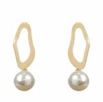 Pami Accessories Cercei dama Pami, JD1218-483, 6x2 cm, Auriu