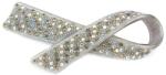  Clama de par fundita cu strasuri, PAR-80, 9x4.5 cm, Gri