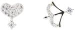 Pami Accessories Cercei Argint 925 rodiat Pami, inima si arc, argintii