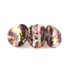 Pami Accessories Clama de par de dama elemente acrilice, PAR-50-3, multicolor