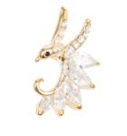 Pami Accessories Brosa dama colibri cu cristale, auriu