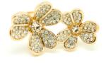Pami Accessories Inel Two Flowers, IF-30, 18 mm, roz