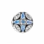 Pami Accessories Talisman Blue Star Argint S925 cu cristale zirconiu
