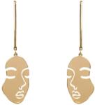 Pami Accessories Cercei dama Pami, JD1218-473, 8.5x2.5 cm, Auriu