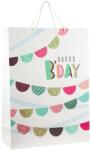 Pami Accessories Punga cadou Pami Bday cu sclipici 31x42x12 cm, HS1856-XL-3