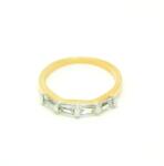 Pami Accessories Inel placat cu aur Sarah, 16.4 mm, IC-30, Auriu