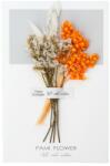 Pami Accessories Felicitare cu floare aplicata Pami Flower 241D 15 x 9 cm Portocaliu