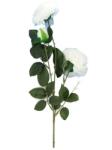 Pami Accessories Trandafir artificial F419-321 Pami Flower 60 cm Alb