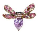 Pami Accessories Brosa dama libelula, lila