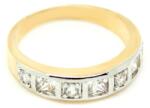 Pami Accessories Inel placat cu aur Rebecca, 16.4 mm, IC-40, Argintiu/Auriu