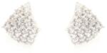 Pami Accessories Cercei Argint 925 rodiat Pami, romb cu strasuri zirconiu, argintii