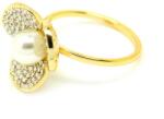 Pami Accessories Inel placat cu aur Lucille, 17.2 mm, IC-110, Auriu