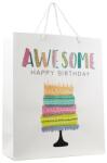 Pami Accessories Punga cadou Pami Bday cu sclipici 26x32x12 cm, HS1857-L-2