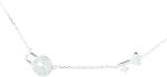Pami Accessories Colier argint 925 rodiat Pami, cu pandantiv cheie cu lacat, argintiu