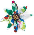 Pami Accessories Brosa dama handmade floare BRC-25-7, 9, 5x9, 5 cm, multicolor