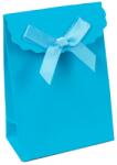 Pami Accessories Punga cadou Pami cu fundita 10.5x7.5x4 cm, P919-164, Bleu