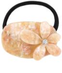  Elastic de par cu floare, PAR-30, 5.5x3.5 cm, Bej