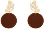 Pami Accessories Cercei dama Pami, JD1218-479, 5x3 cm, Maro