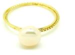 Pami Accessories Inel placat cu aur roz Melissa, 16 mm, IC-30, Roz