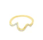 Pami Accessories Inel placat cu aur Helen, 18.5 mm, IC-30, Auriu