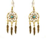 Pami Accessories Cercei dama Pami, JD1218-492, 6.5x2 cm, Auriu