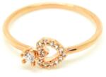 Pami Accessories Inel placat cu aur roz Amy, 17.2 mm, IC-40, Auriu roze